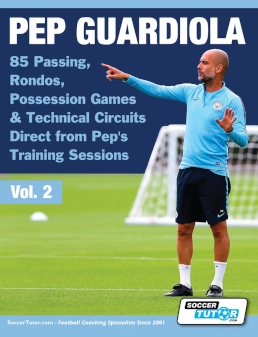 Pep Guardiola passing and rondo coaching book cover
